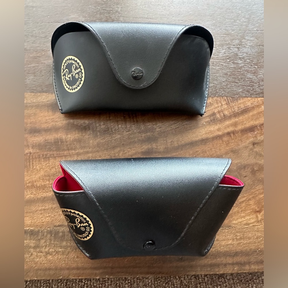 2 Ray-Ban sunglasses case